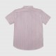 Polo Ralph Lauren Ανδρικό Πουκάμισο Ριγέ Μωβ / Λευκό / Pre-Owned